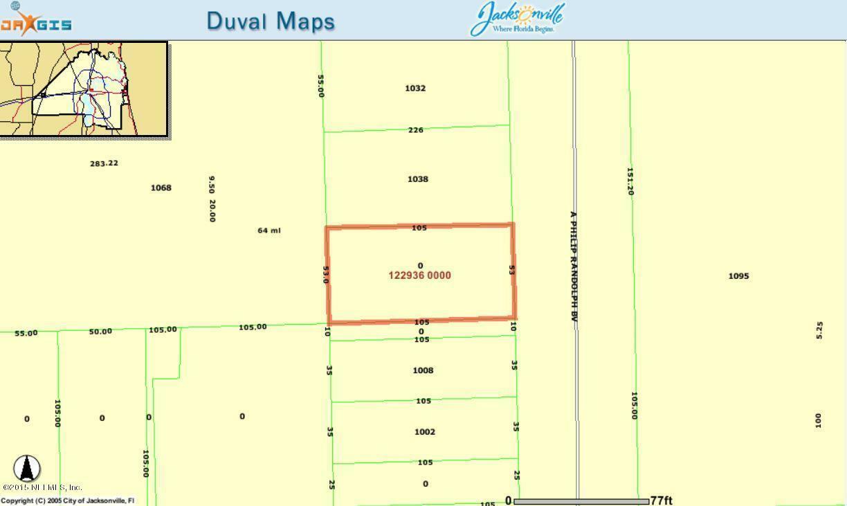 Property Photo: 0 A Philip Randolph Boulevard FL 32206