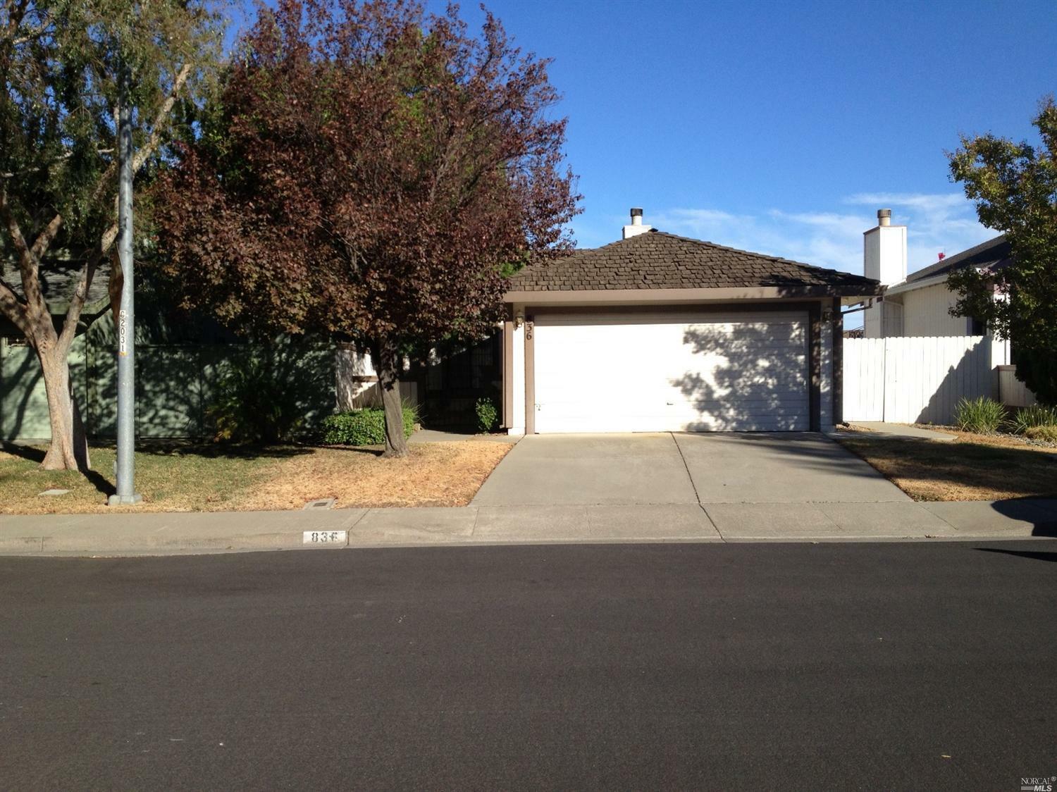 Property Photo:  836 Mallard Court  CA 95687 