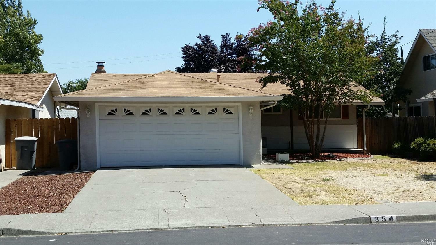 Property Photo:  354 Shasta Drive  CA 95687 