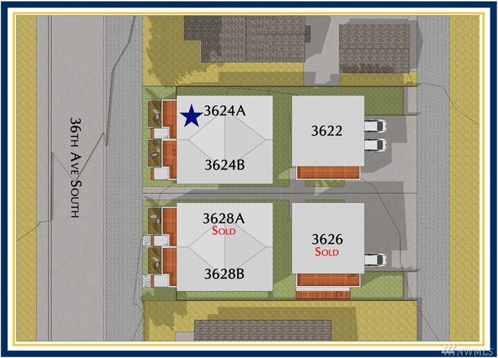 Property Photo:  3624 A 36th Ave S  WA 98144 