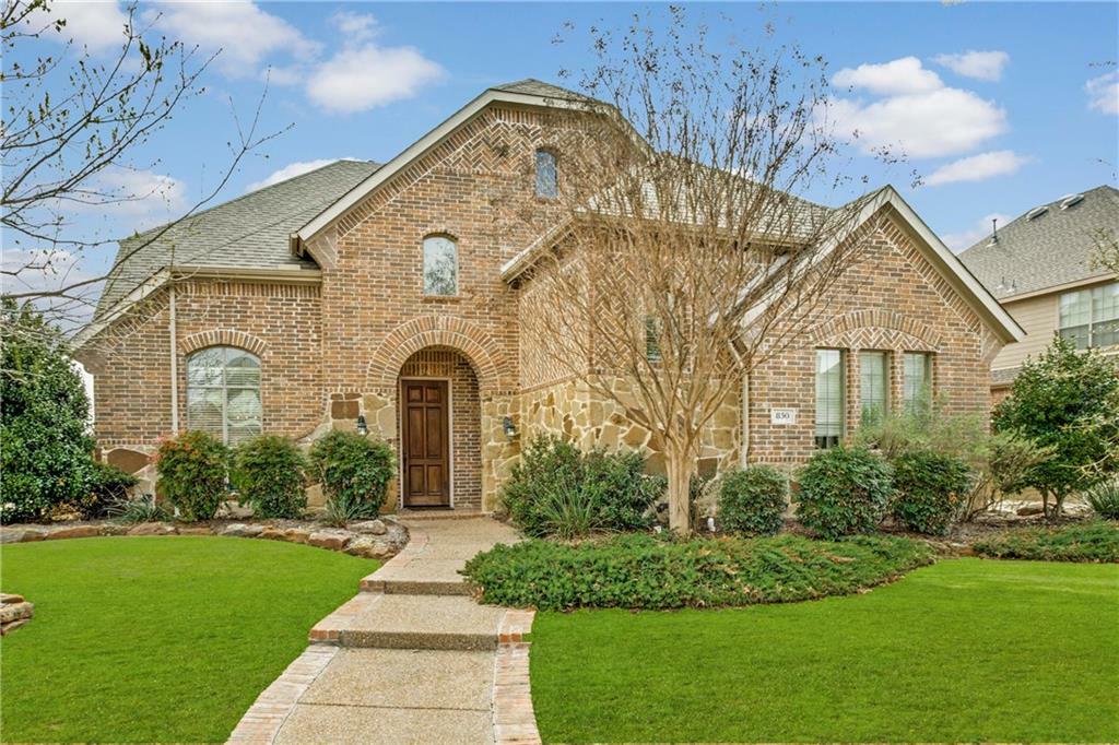 Property Photo:  850 Essex Drive  TX 75078 