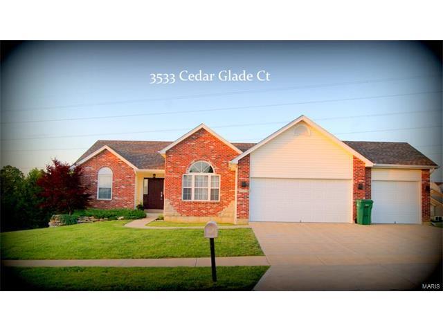 Property Photo: 3533 Cedar Glade Ct. 63050