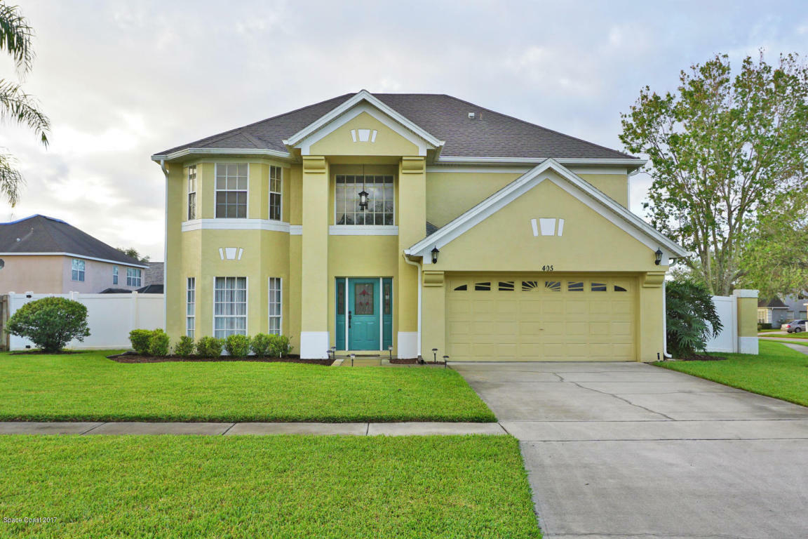 Property Photo:  405 Cobblewood Drive  FL 32955 