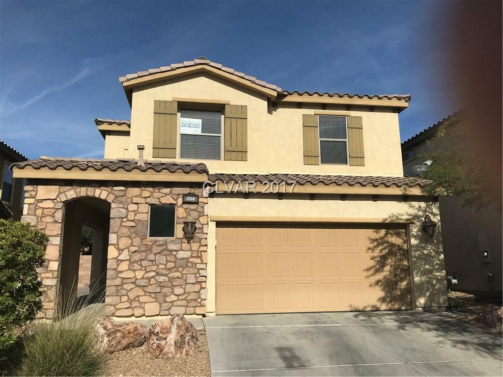 Property Photo:  254 Via Franciosa Drive  NV 89011 