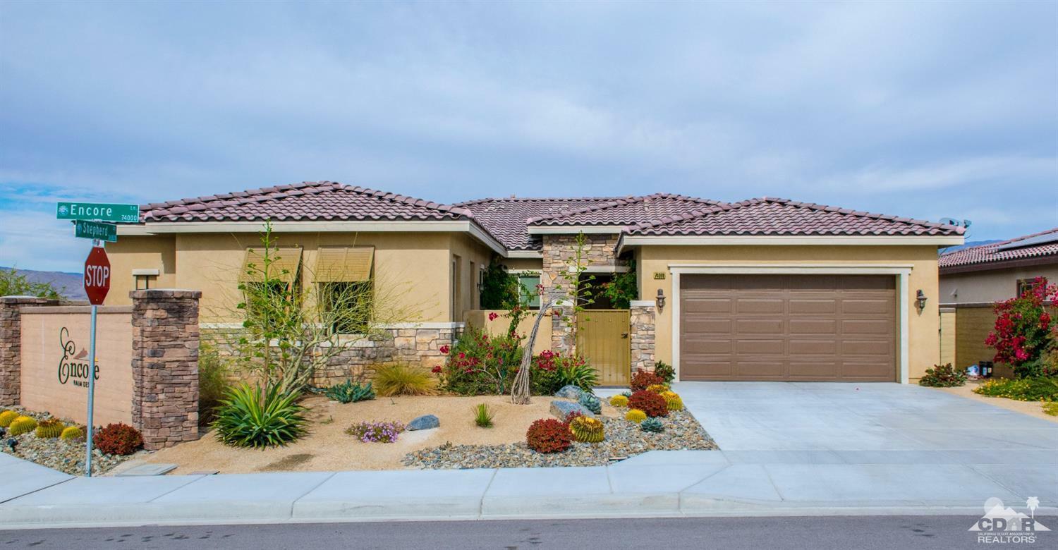 Property Photo:  74098 Encore Lane  CA 92211 