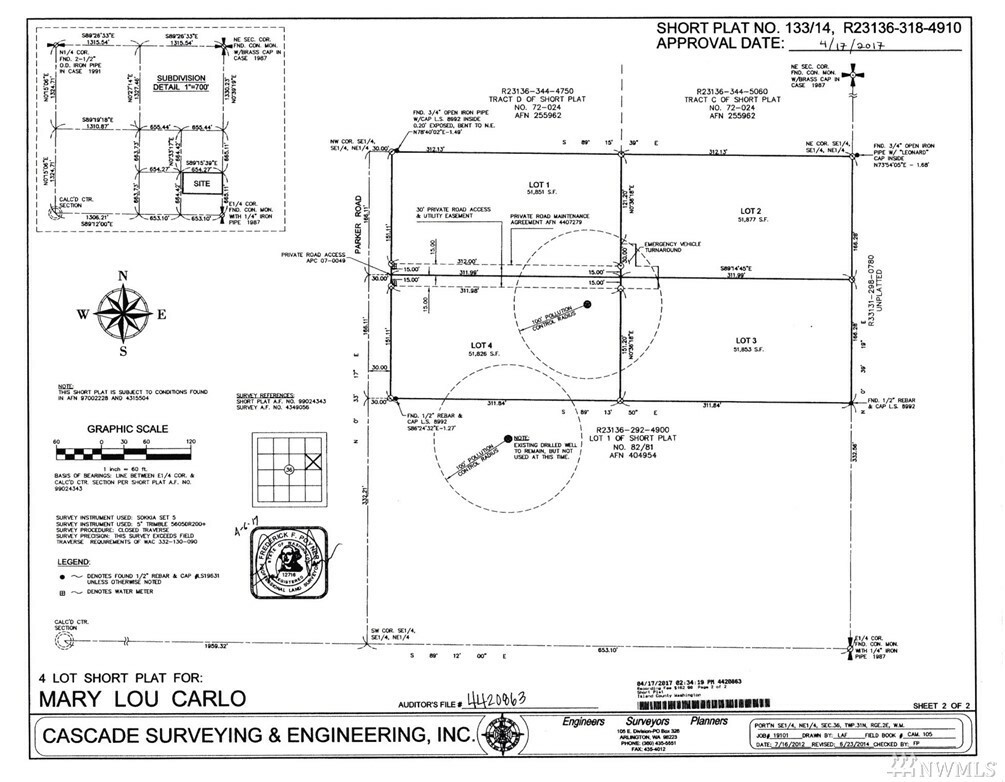 Property Photo: Lot 3 Parker Rd WA 98282