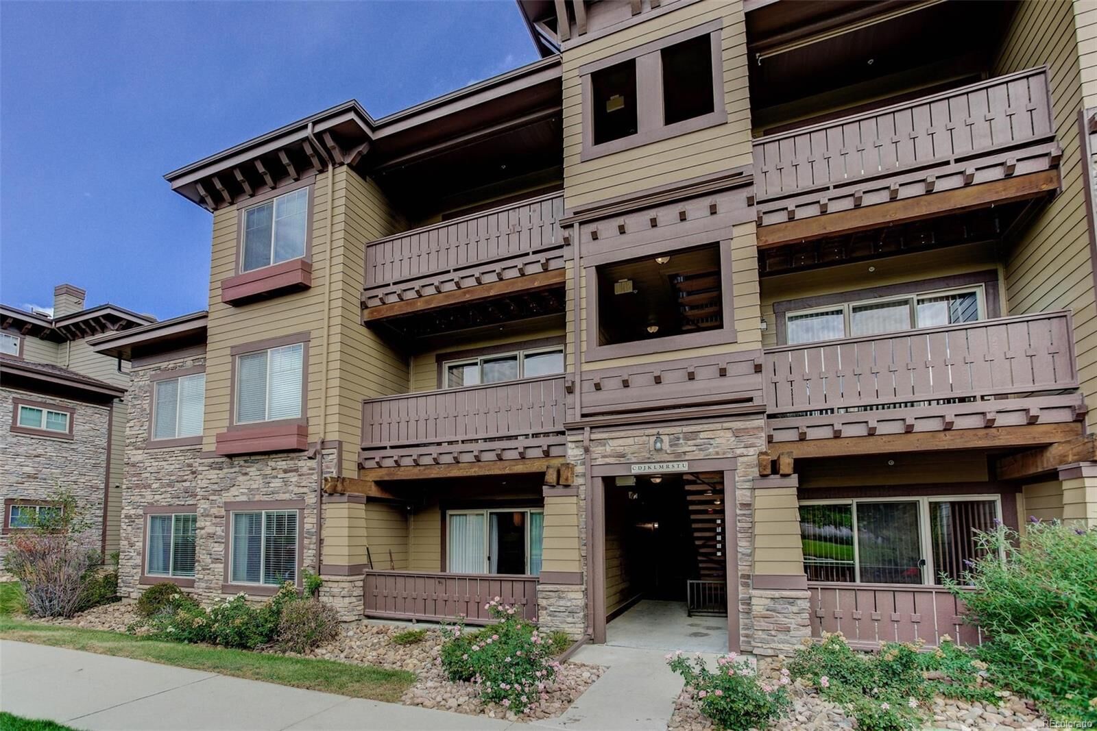 Property Photo: 16650 Las Ramblas Lane Unit M CO 80134
