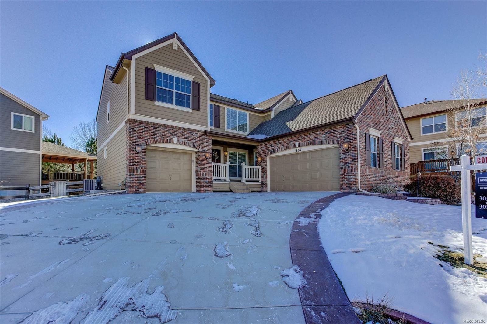 Property Photo: 634 Briar Haven Drive CO 80108