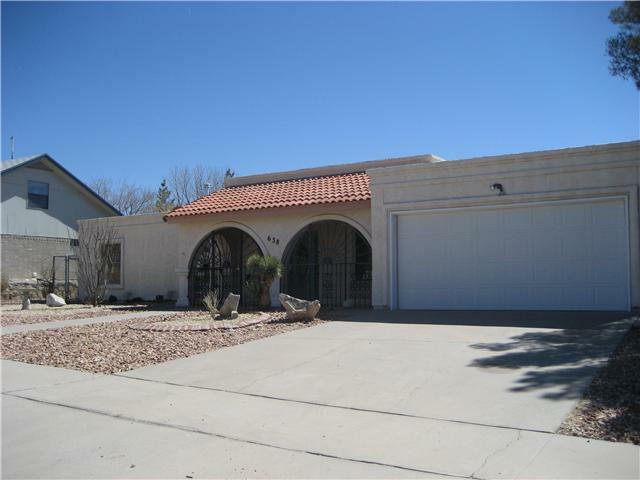 Property Photo:  638 Agua Caliente Drive  TX 79912 