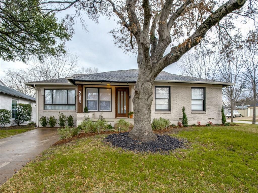 Property Photo:  2667 San Paula Avenue  TX 75228 