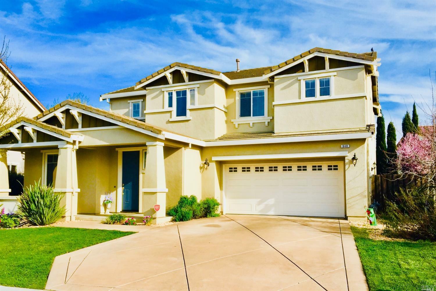 Property Photo:  948 Monticello Court  CA 95688 