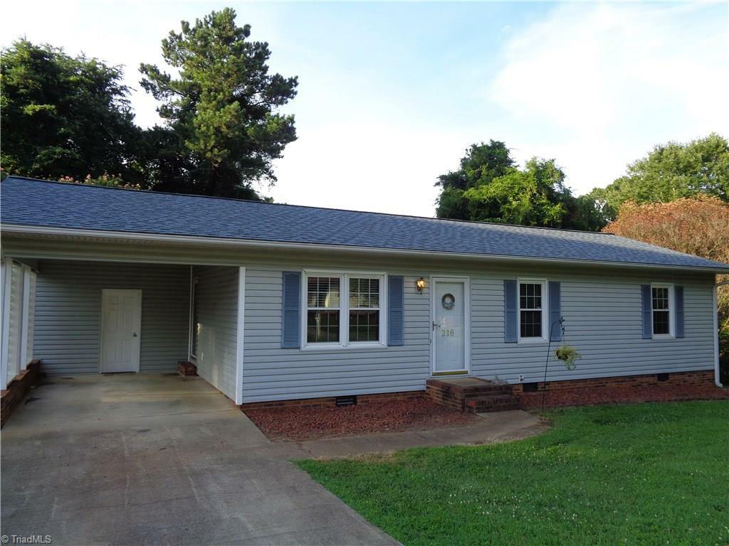 Property Photo:  216 Hickory Street  NC 27055 