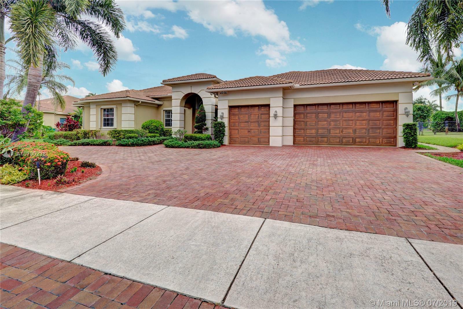 Property Photo:  4268 SW 141 Ave  FL 33330 