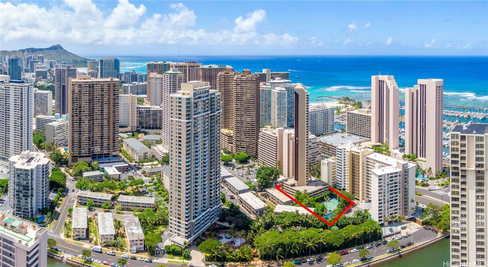 Property Photo:  1700 Ala Moana Boulevard 701  HI 96815 