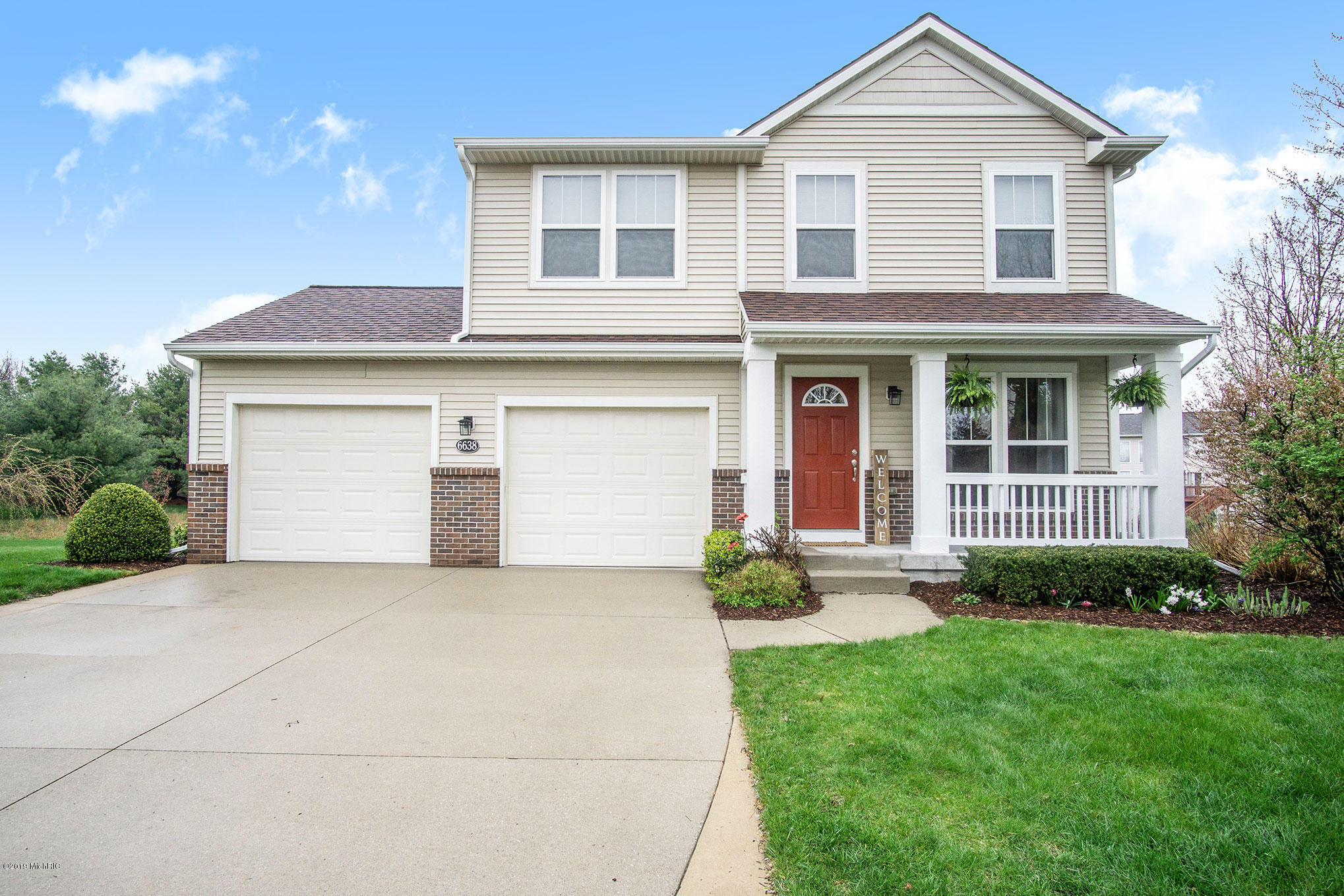 Property Photo: 6638 Windflower Way MI 49444