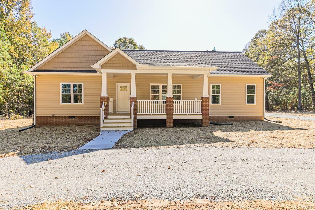 Property Photo:  15034 Blunts Bridge Road  VA 23047 