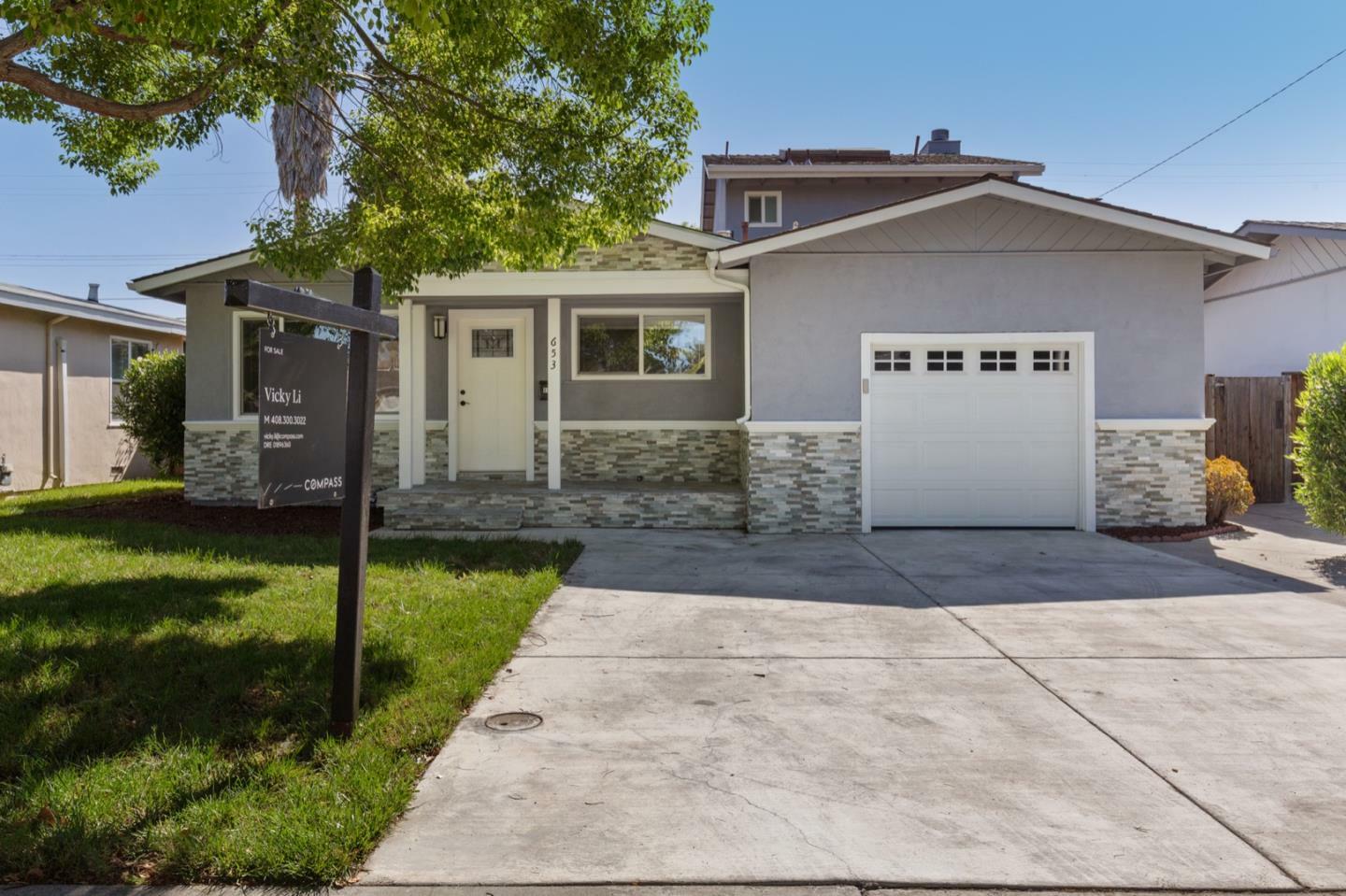 Property Photo: 653 Los Olivos Drive CA 95050
