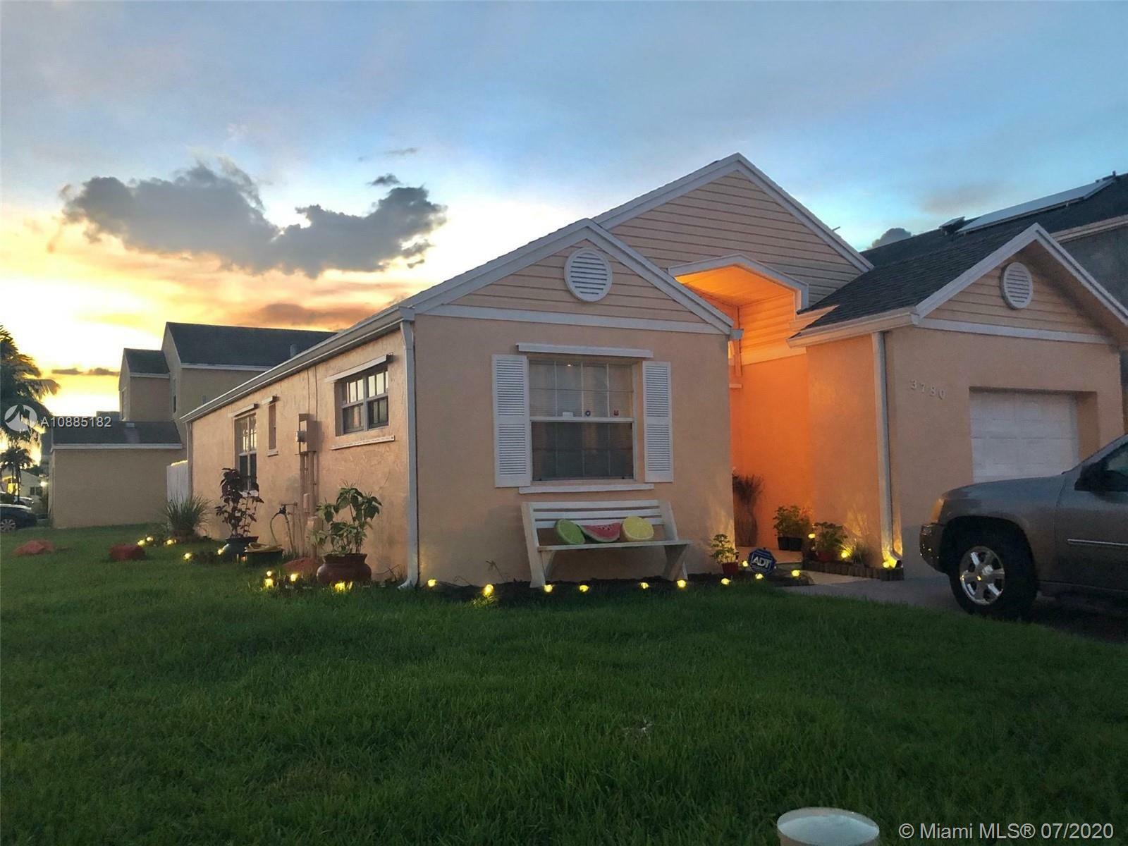 Property Photo:  3780 W Daffodil Ln  FL 33025 