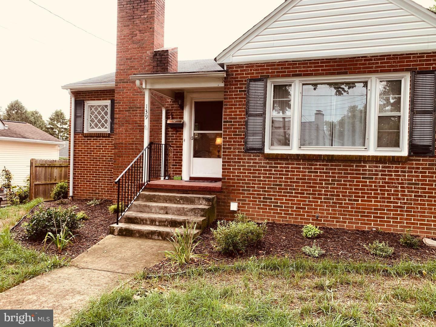 Property Photo:  139 Montague Avenue  VA 22601 