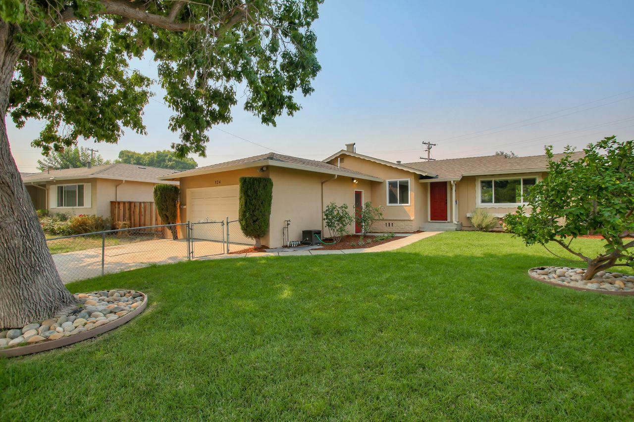 Property Photo:  524 Walnut Drive  CA 95035 