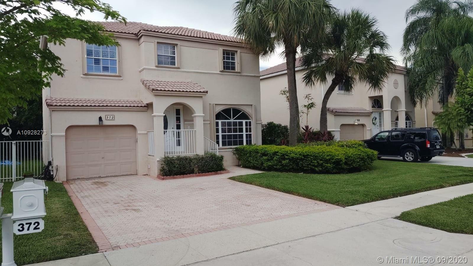 Property Photo:  372 NW 153rd Ln  FL 33028 