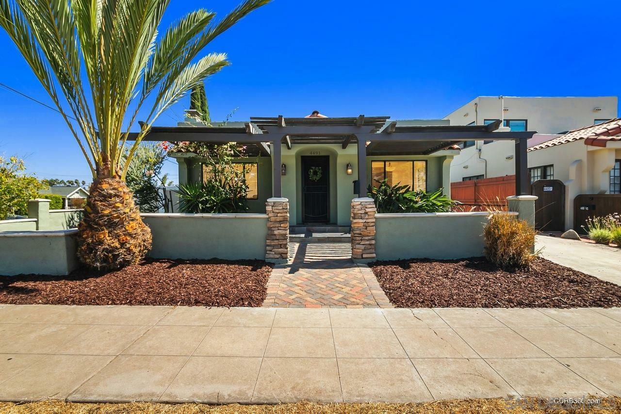 Property Photo: 4491 Georgia St CA 92116