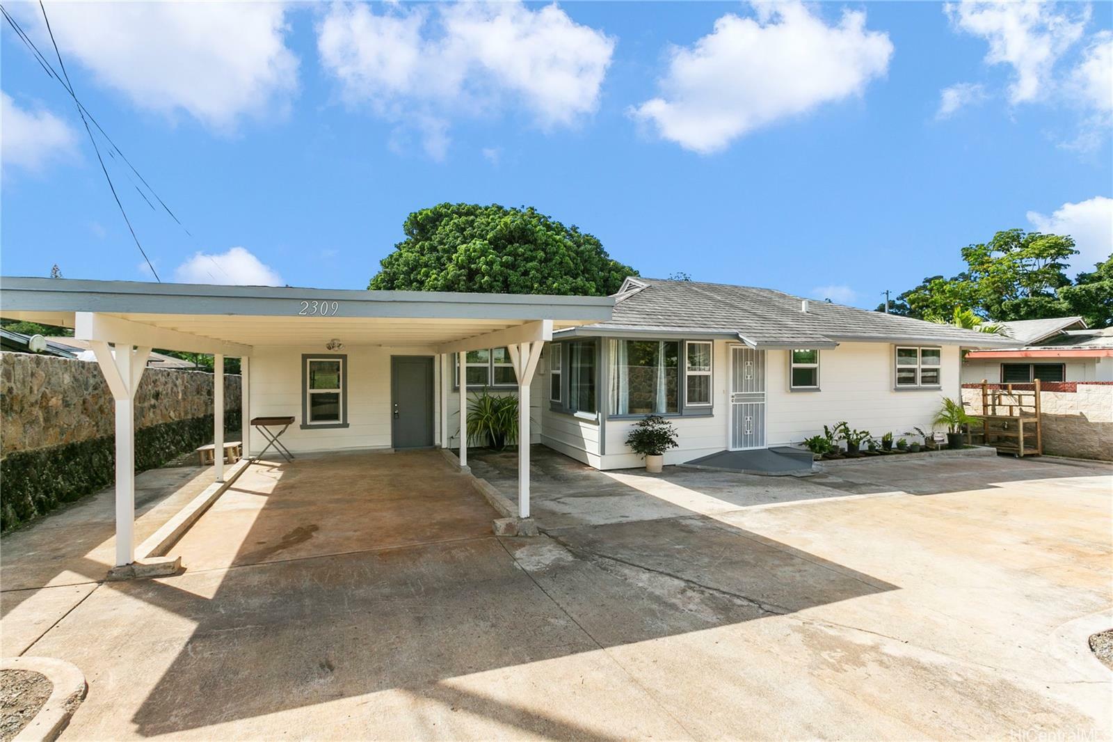 Property Photo:  2309 California Avenue  HI 96786 