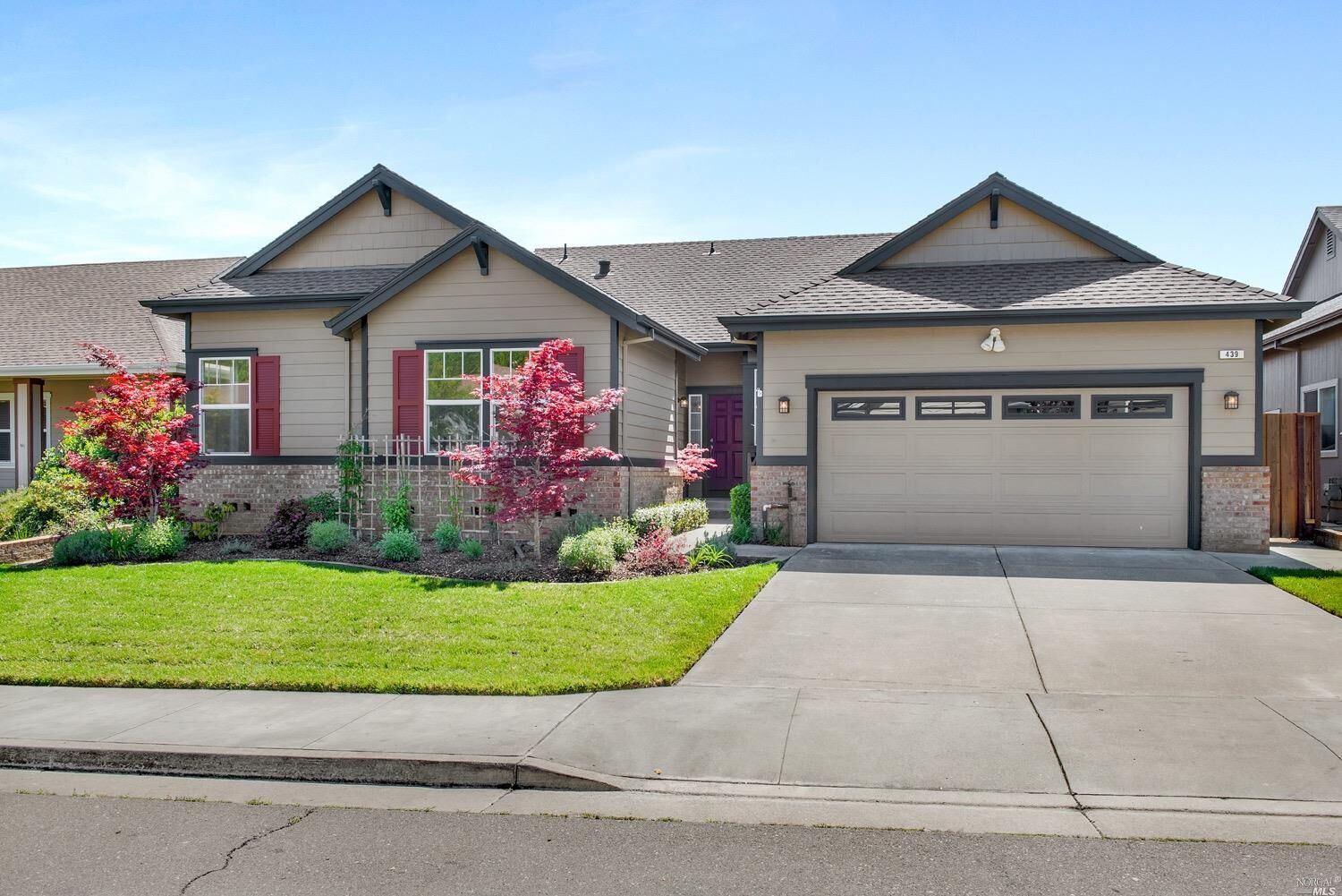 Property Photo:  439 Gamay Drive  CA 95425 