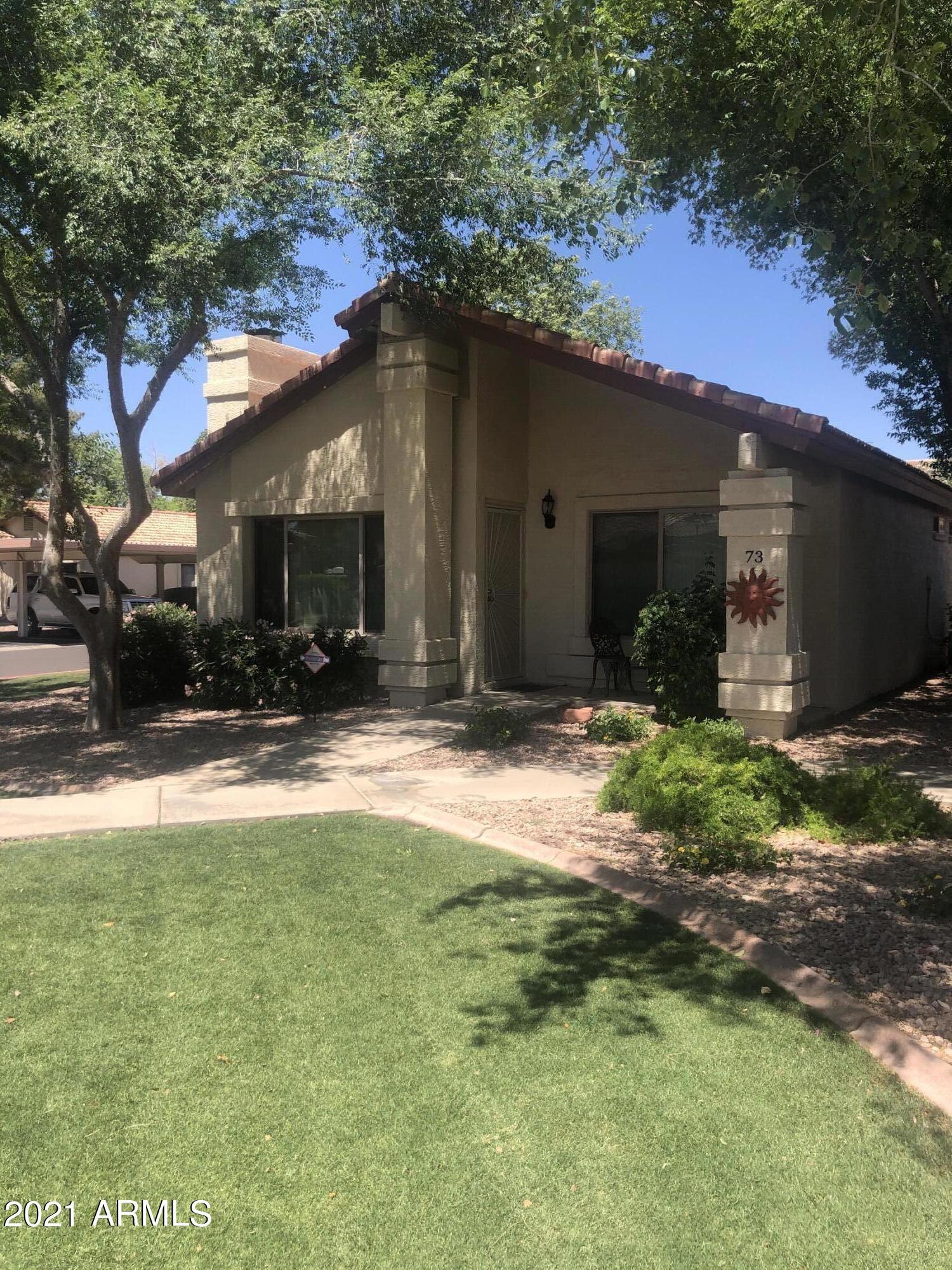 Property Photo: 1120 N Val Vista Drive 73 AZ 85234