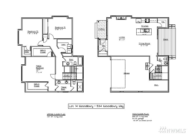 Property Photo:  534 (Lot 14) Woodbury Wy  WA 98226 