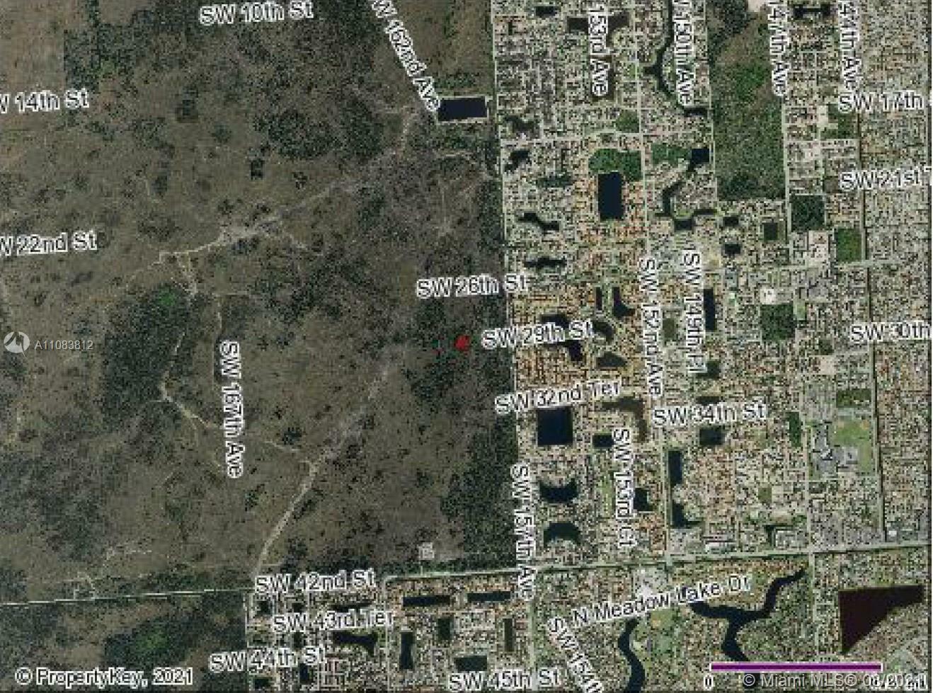 Property Photo:  SW 29 St &Amp SW 158 Ct  FL 33185 