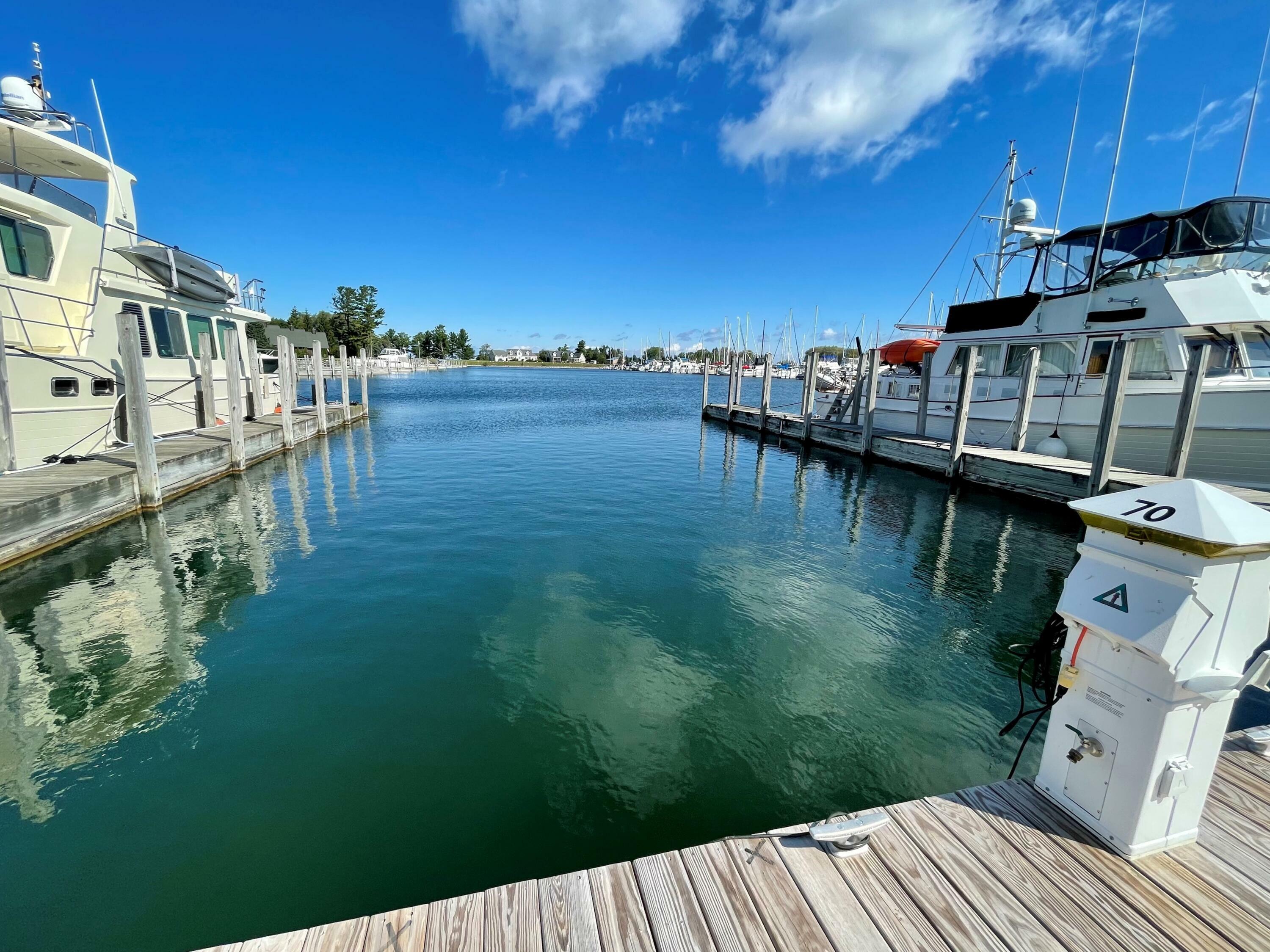 Property Photo:  70 Boat Club Drive Slip #70  MI 49721 