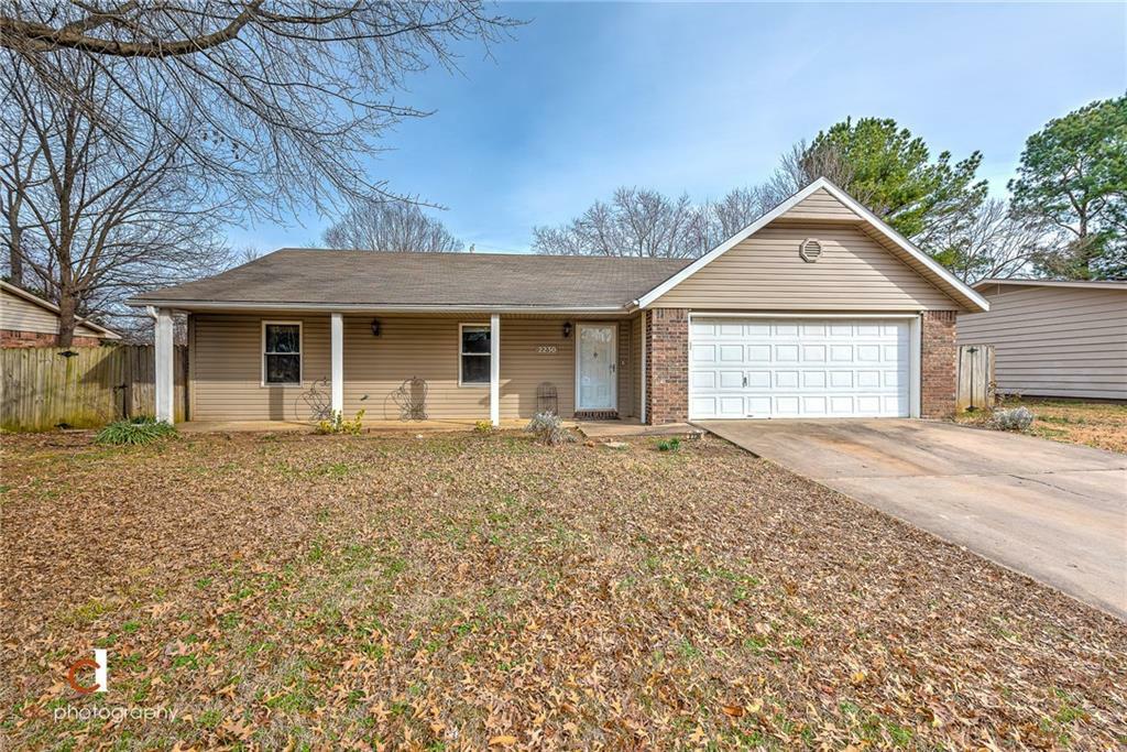 Property Photo:  2230 Clover Drive  AR 72701 