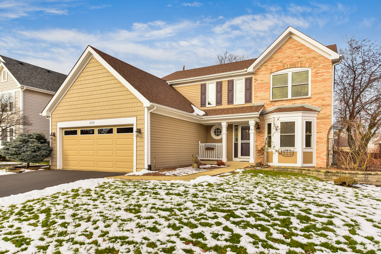 Property Photo:  3173 Bennett Place  IL 60502 