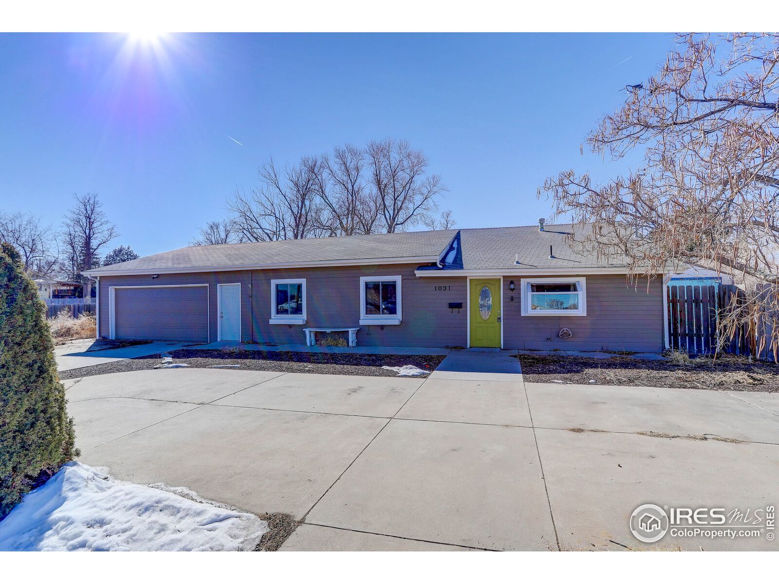 Property Photo: 1031 2nd Ave CO 80631