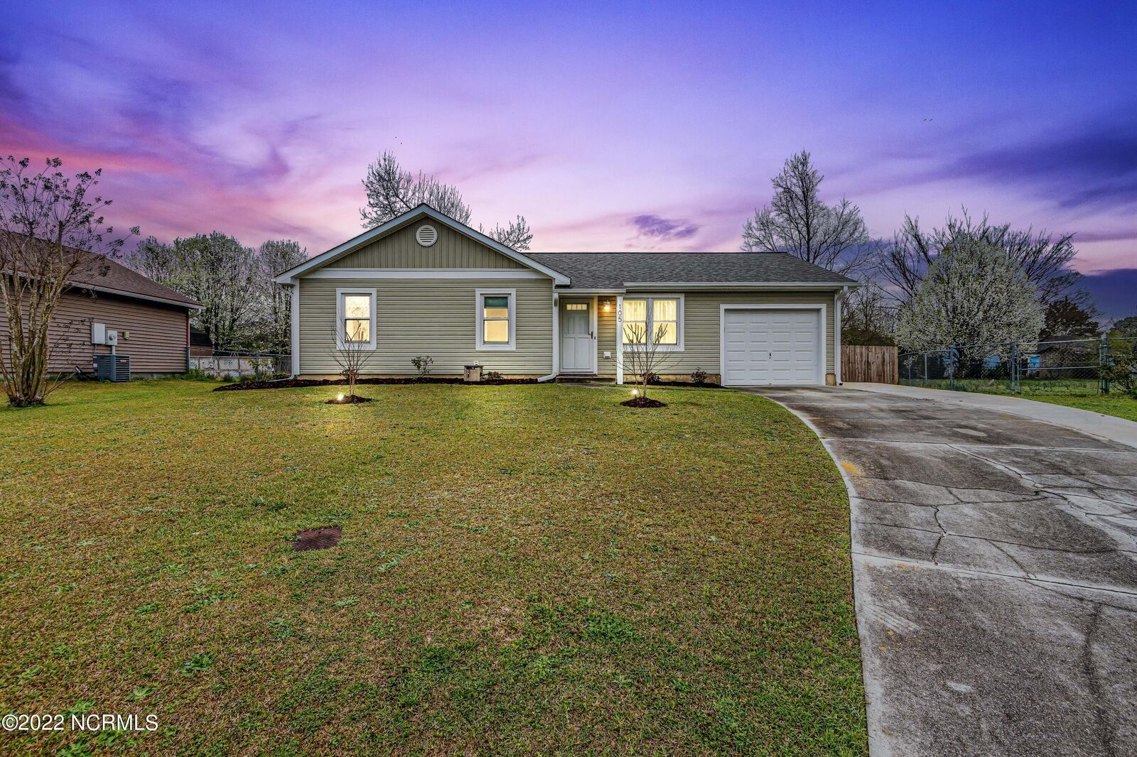 Property Photo:  105 Kyle Drive  NC 28546 