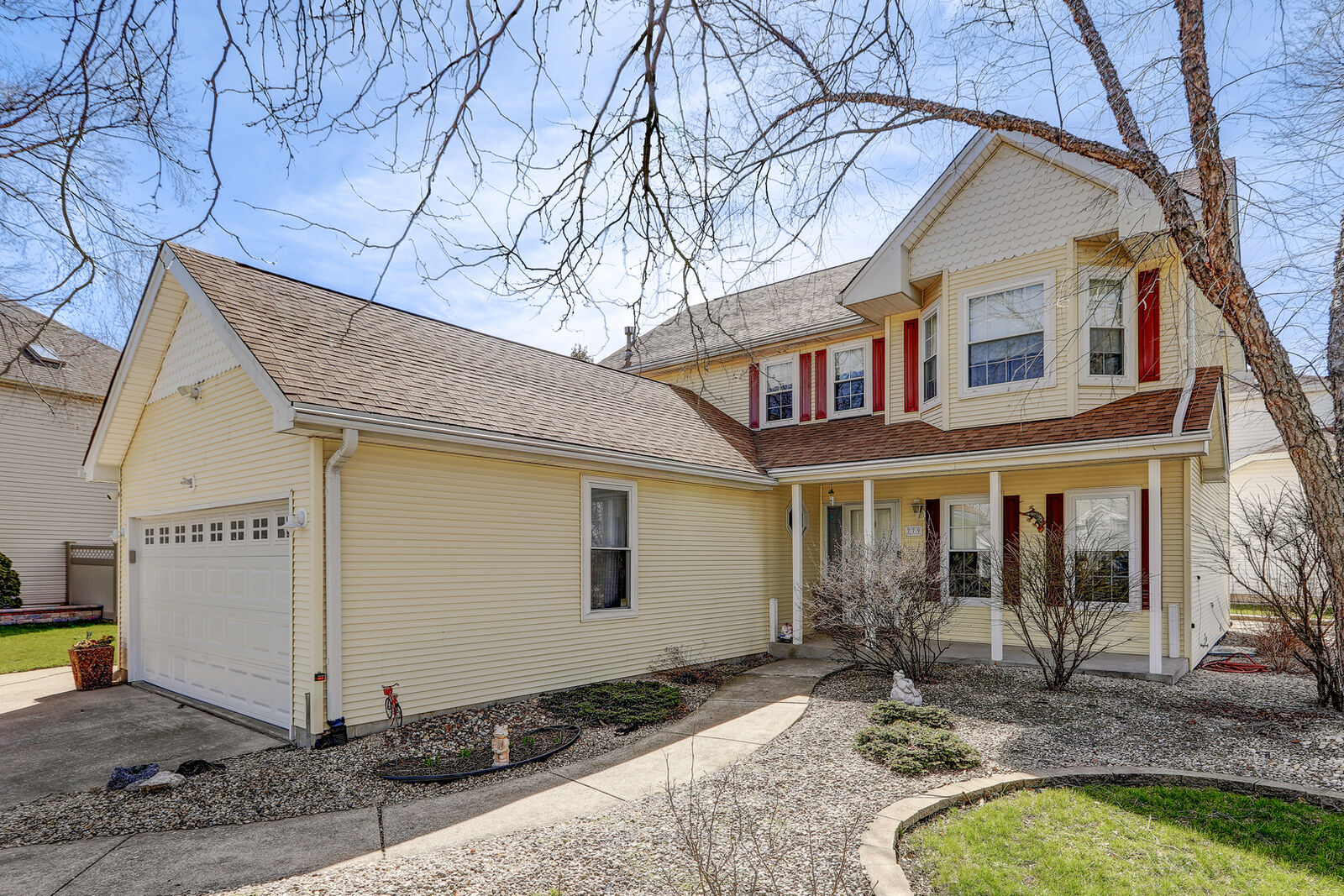 Property Photo:  279 Sunshine Drive  IL 60490 