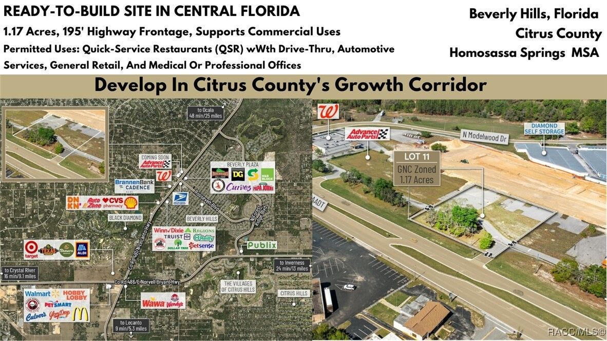 Property Photo:  4128 N Lecanto Highway  FL 34465 