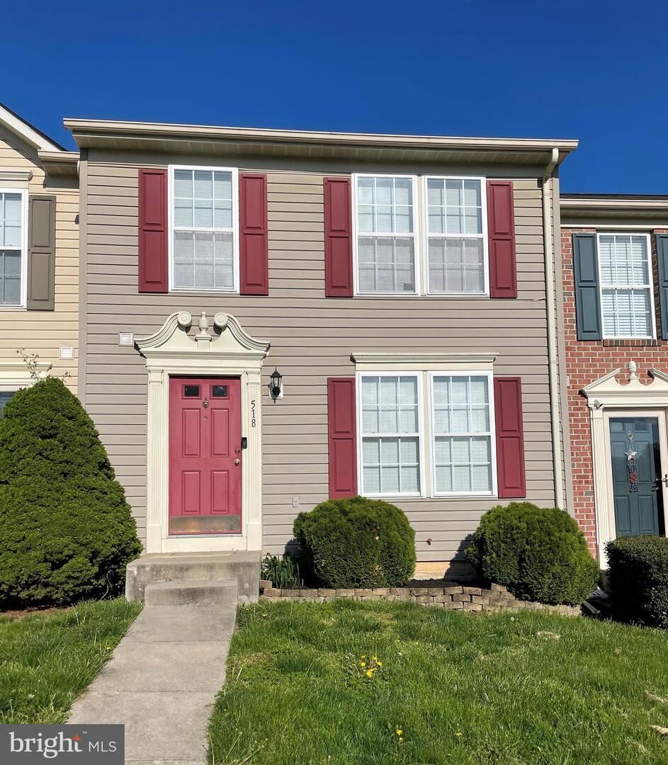 Property Photo:  518 Sourghum Court  MD 21085 