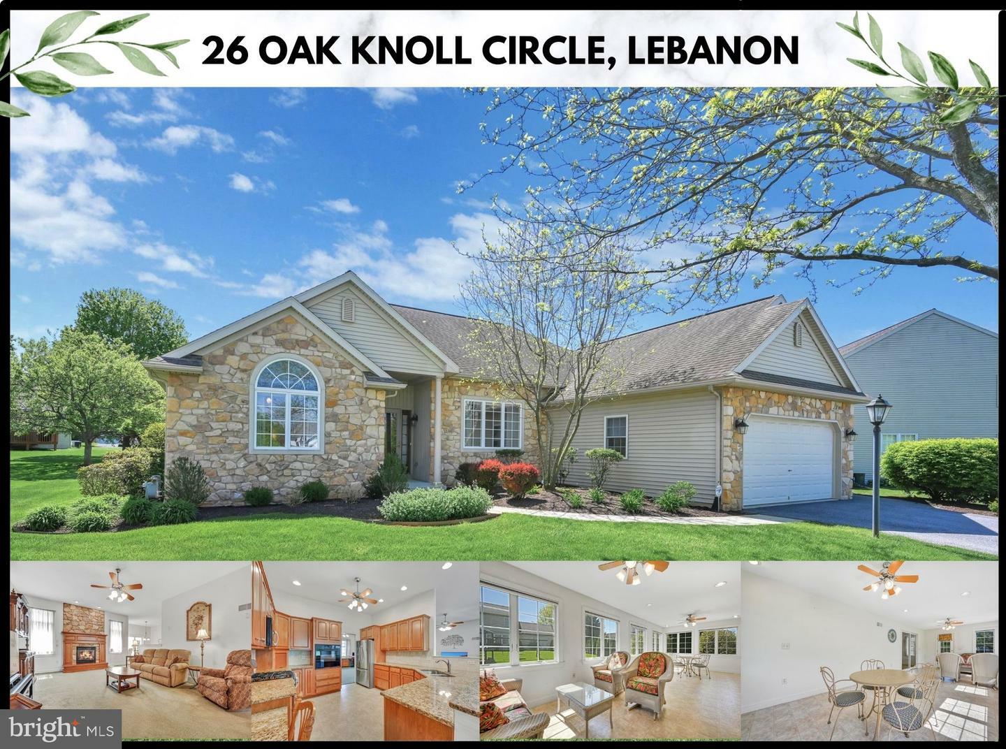 Property Photo:  26 Oak Knoll Circle  PA 17042 