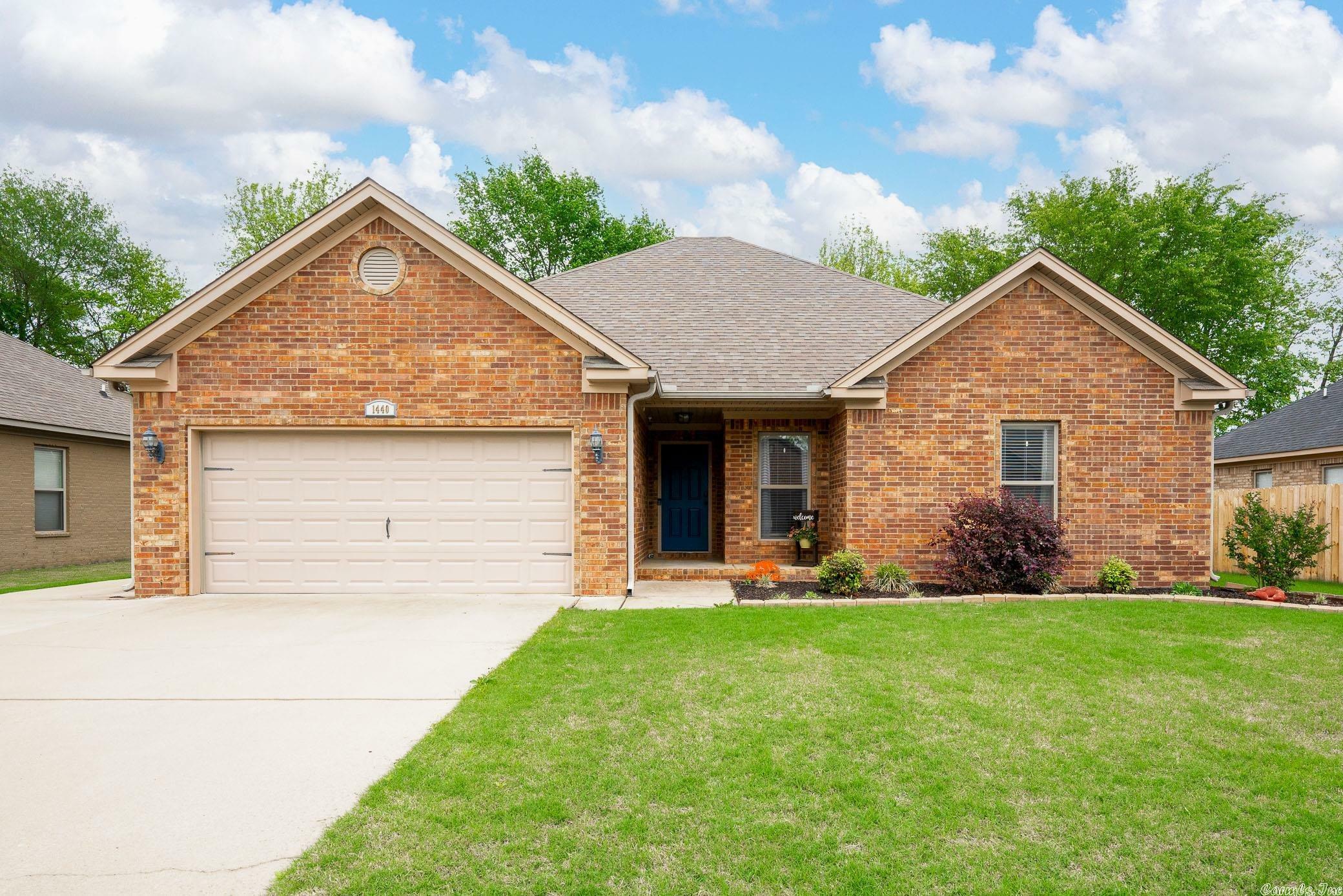 Property Photo:  1440 Storie Drive  AR 72034 