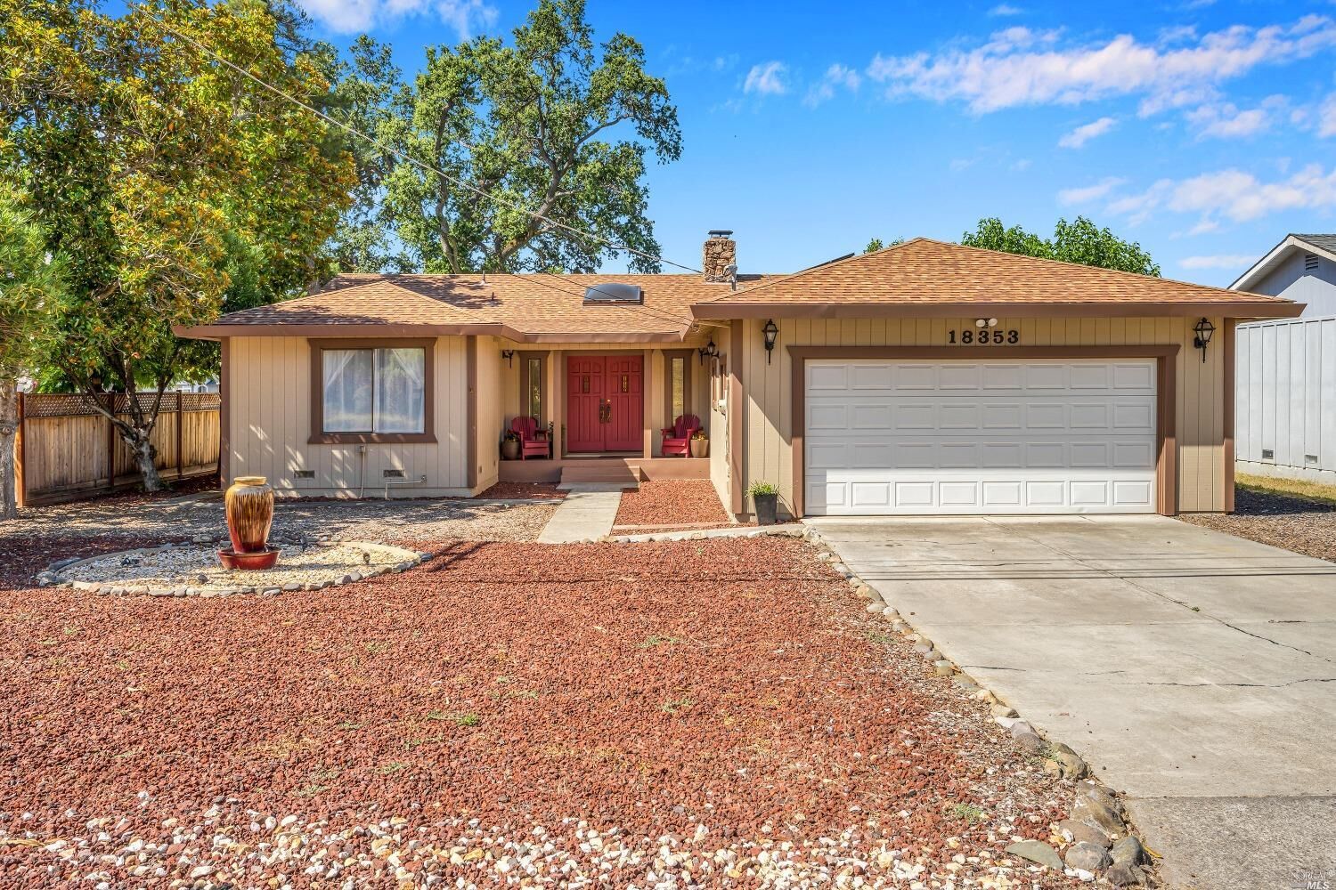 Property Photo:  18353 Hidden Valley Road  CA 95467 