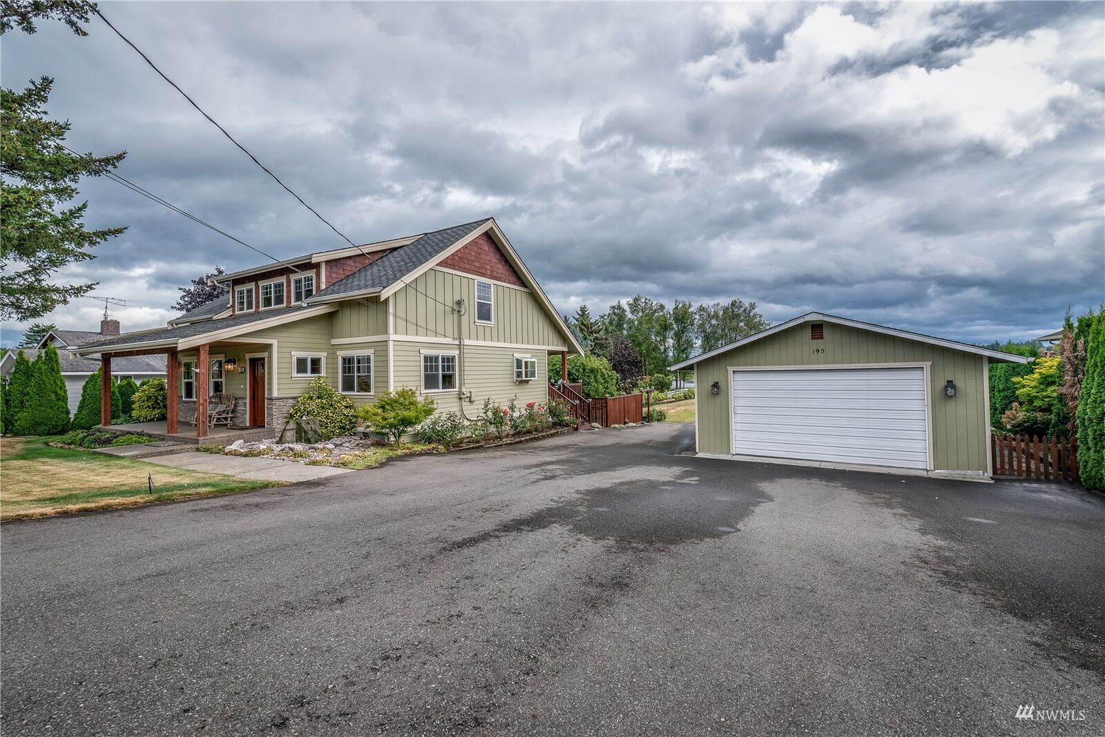 Property Photo:  195 W Wiser Lake Road  WA 98248