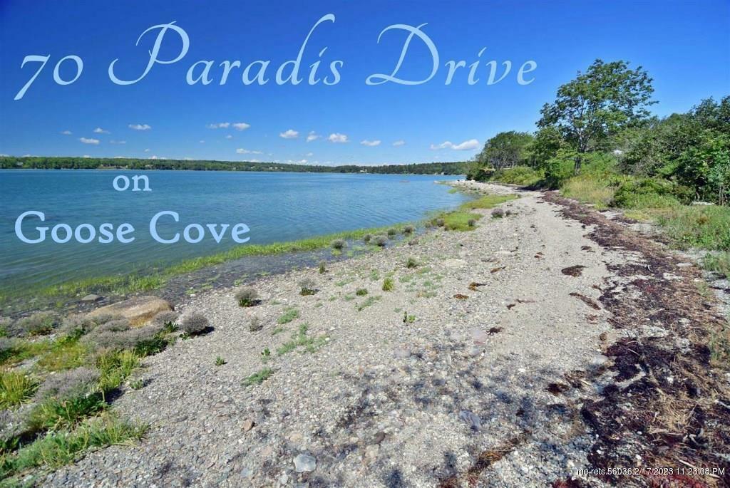 Property Photo: 70 Paradis Drive ME 04605