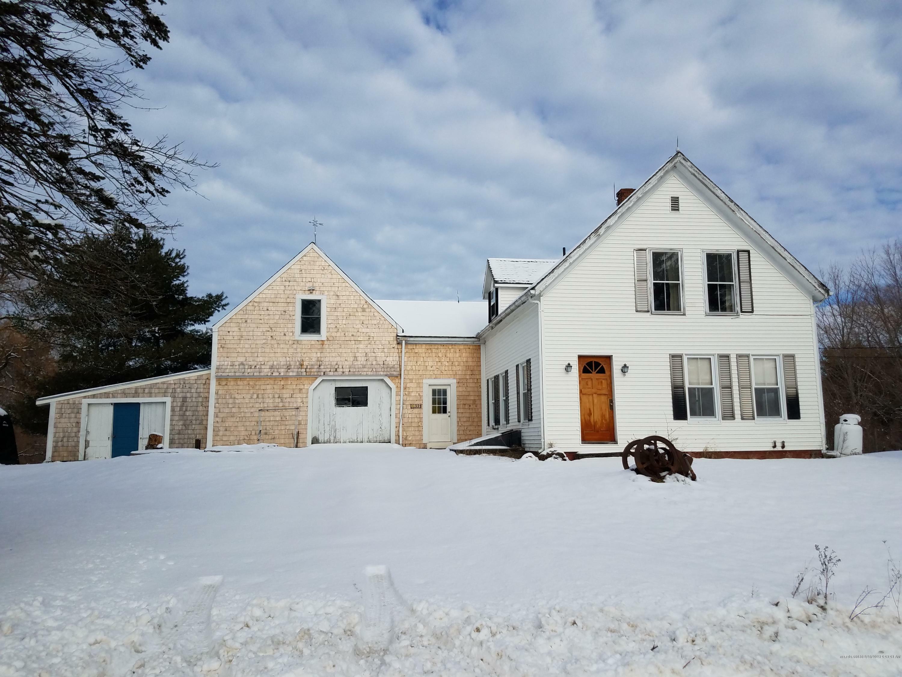 Property Photo:  331 Four Rod Road  ME 04864 