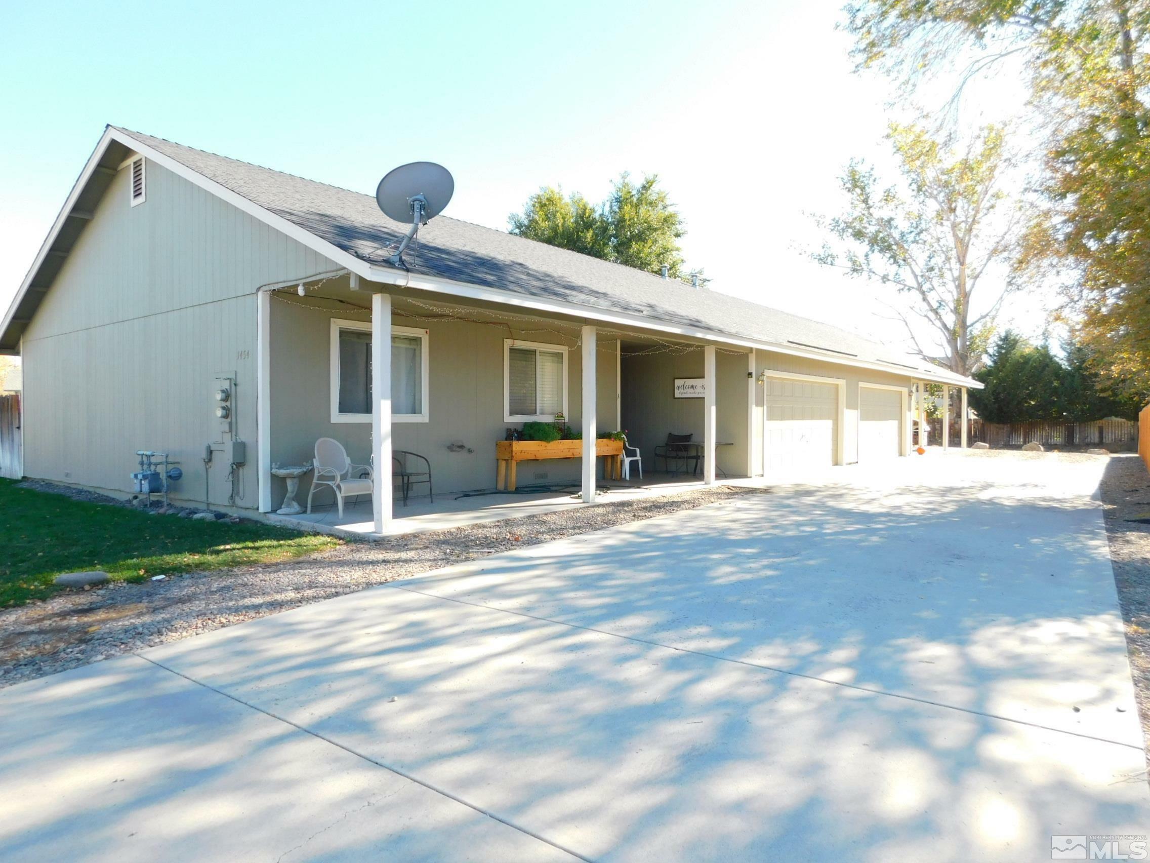 Property Photo:  1454 Kimmerling Rd A And B  NV 89460 