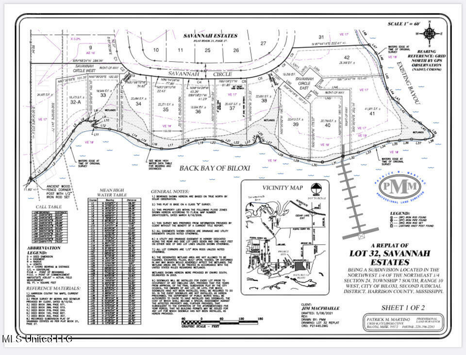 Property Photo:  Lot 42 Savannah Estates Boulevard  MS 39532 