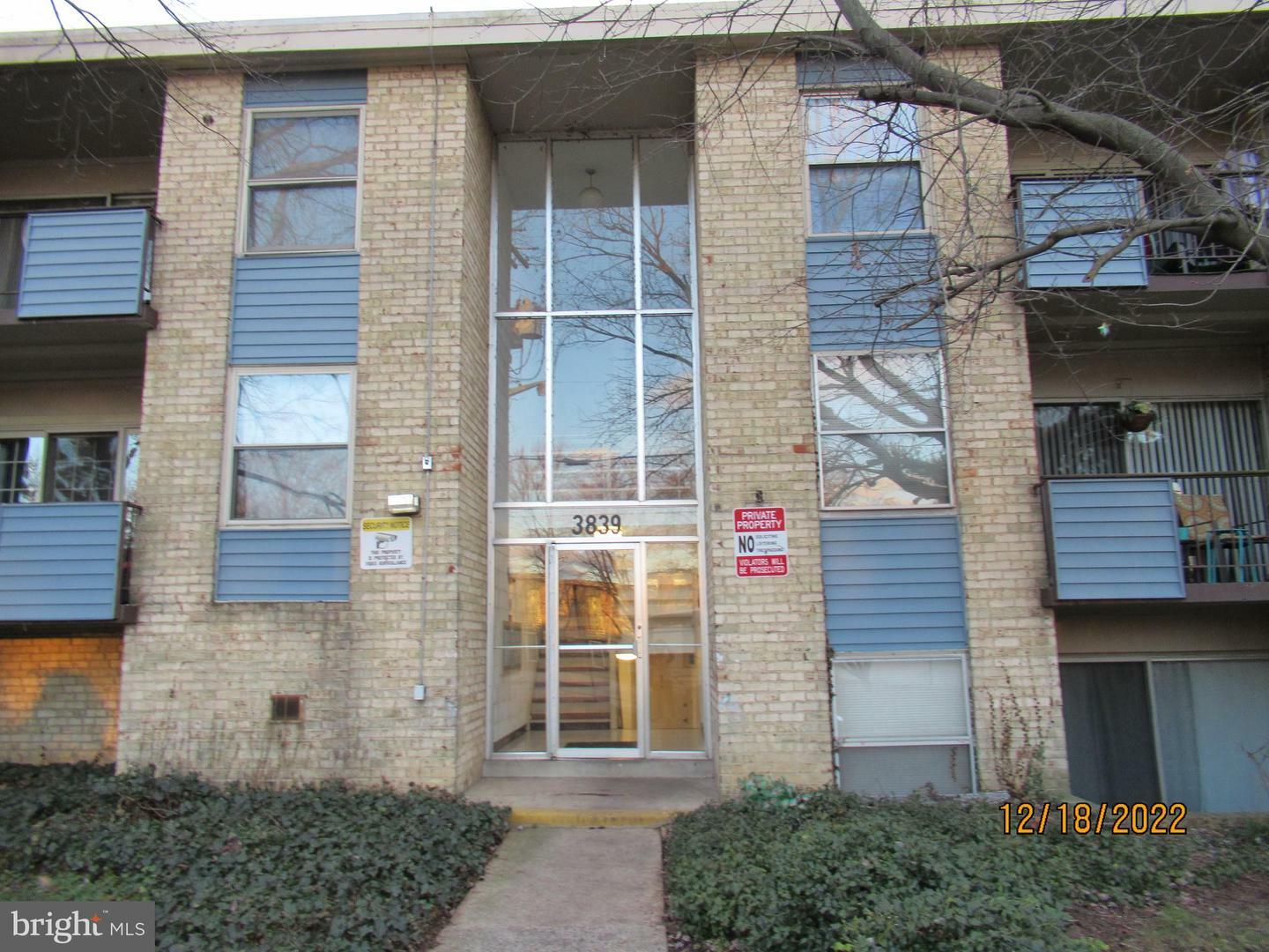 Property Photo: 3839 Saint Barnabas Road T 202 MD 20746