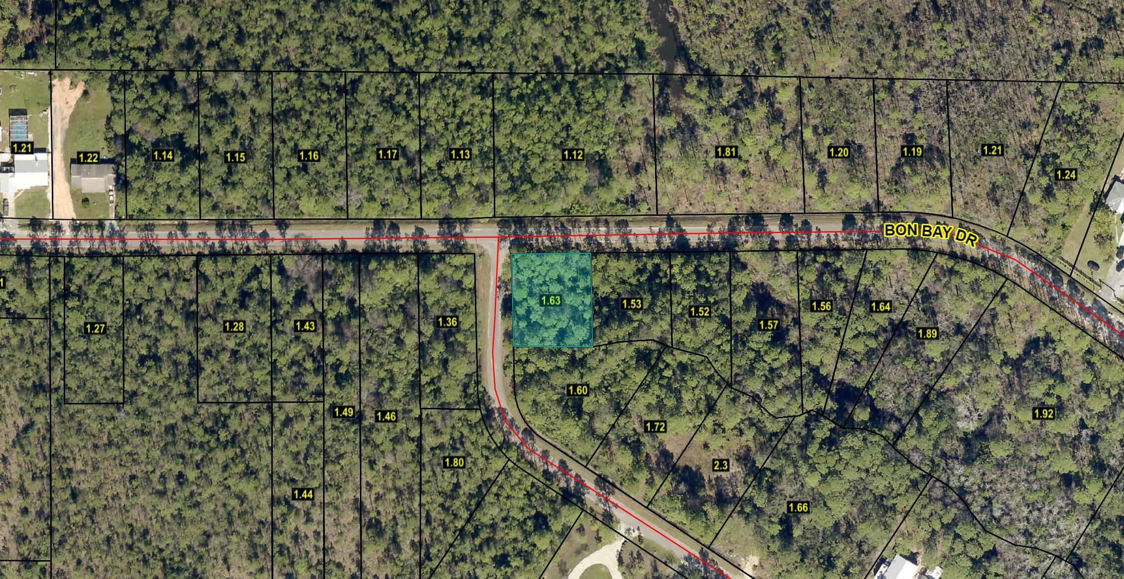 Property Photo:  Lot 1.63 Bon Bay Drive  FL 32583 