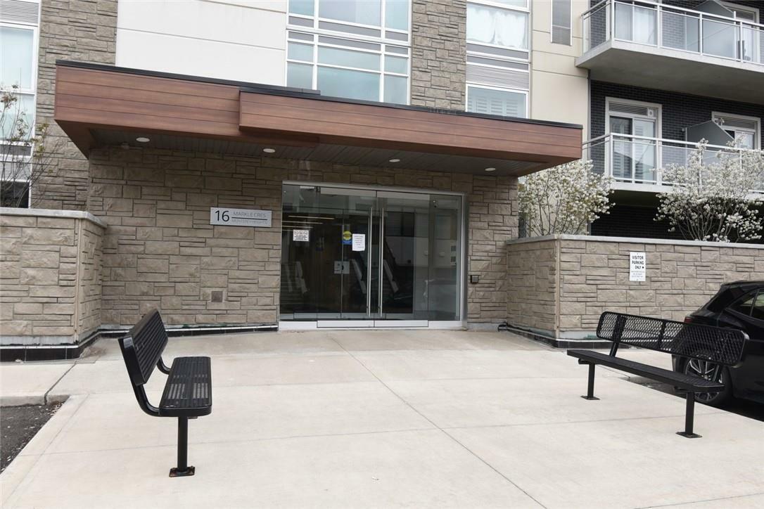Property Photo: 16 Markle Crescentunit #111 ON L9G0H4